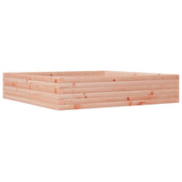 Fioriera da Giardino 110x110x23 cm Legno Massello di Douglas 847216