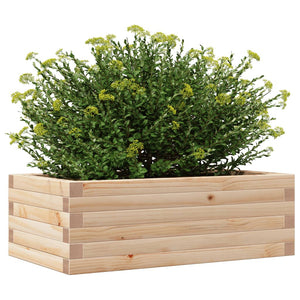 Fioriera da Giardino 70x40x23 cm in Legno Massello di Pino 847218