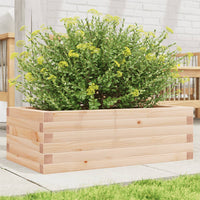 Fioriera da Giardino 70x40x23 cm in Legno Massello di Pino 847218