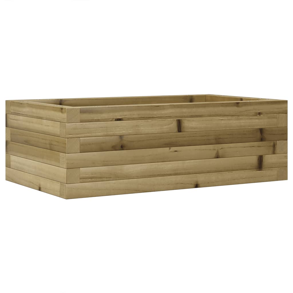 Fioriera da Giardino 70x40x23 cm in Legno di Pino Impregnato 847222