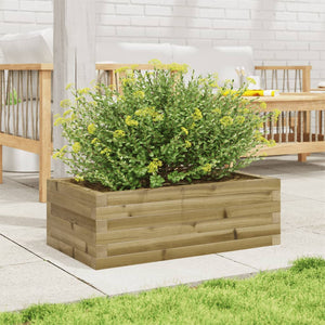 Fioriera da Giardino 70x40x23 cm in Legno di Pino Impregnato 847222