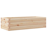 Fioriera da Giardino 90x40x23 cm in Legno Massello di Pino 847223