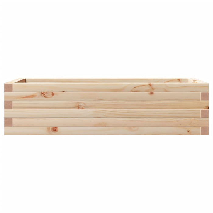 Fioriera da Giardino 90x40x23 cm in Legno Massello di Pino 847223