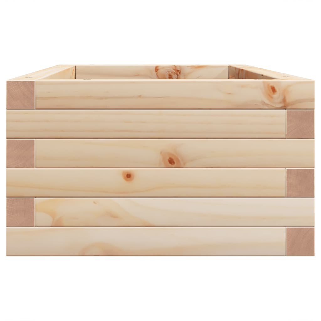 Fioriera da Giardino 90x40x23 cm in Legno Massello di Pino 847223