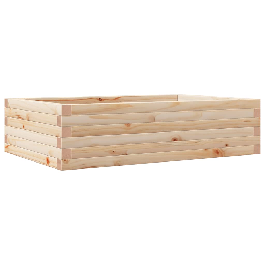 Fioriera da Giardino 90x60x23 cm in Legno Massello di Pino 847233