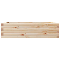 Fioriera da Giardino 90x60x23 cm in Legno Massello di Pino 847233