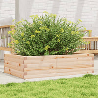 Fioriera da Giardino 90x60x23 cm in Legno Massello di Pino 847233