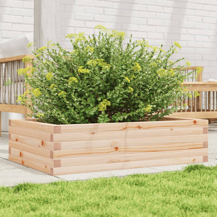 Fioriera da Giardino 90x60x23 cm in Legno Massello di Pino 847233