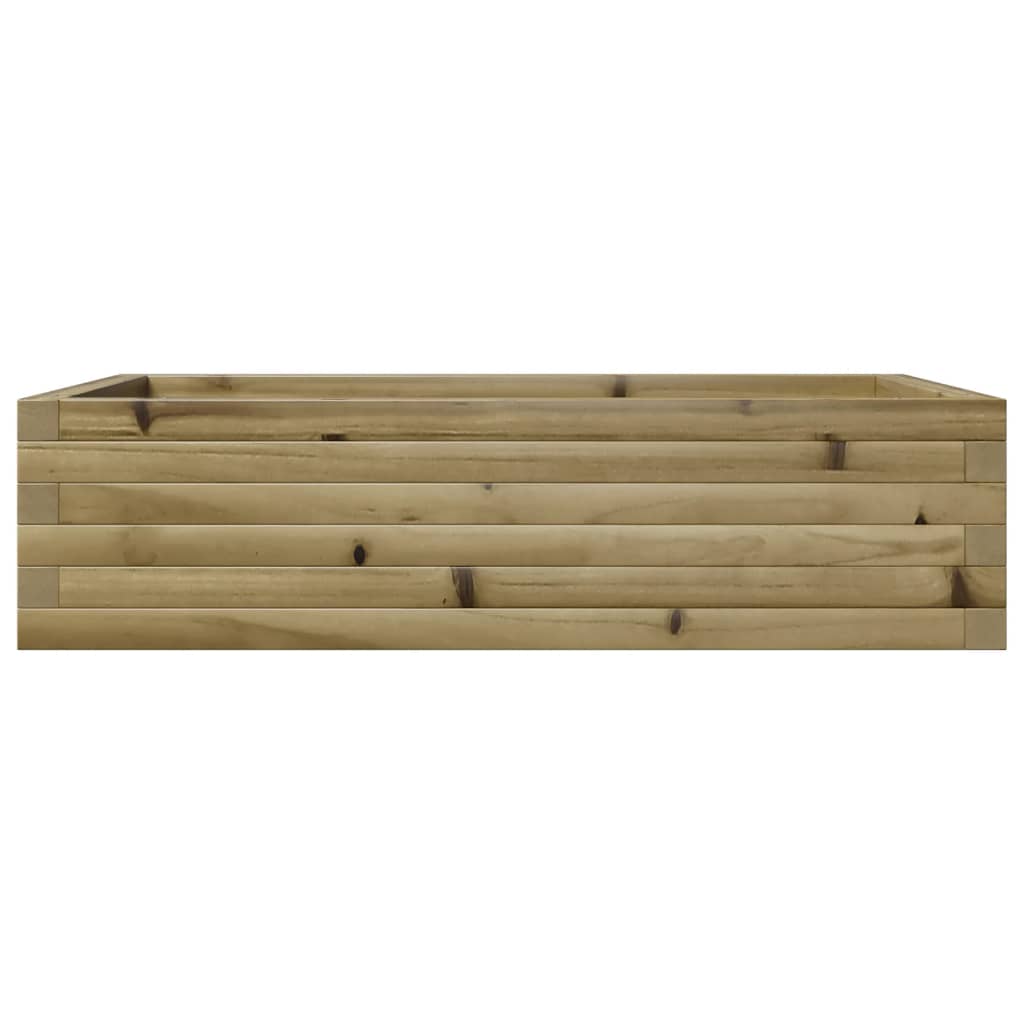 Fioriera da Giardino 90x60x23 cm in Legno di Pino Impregnato 847237