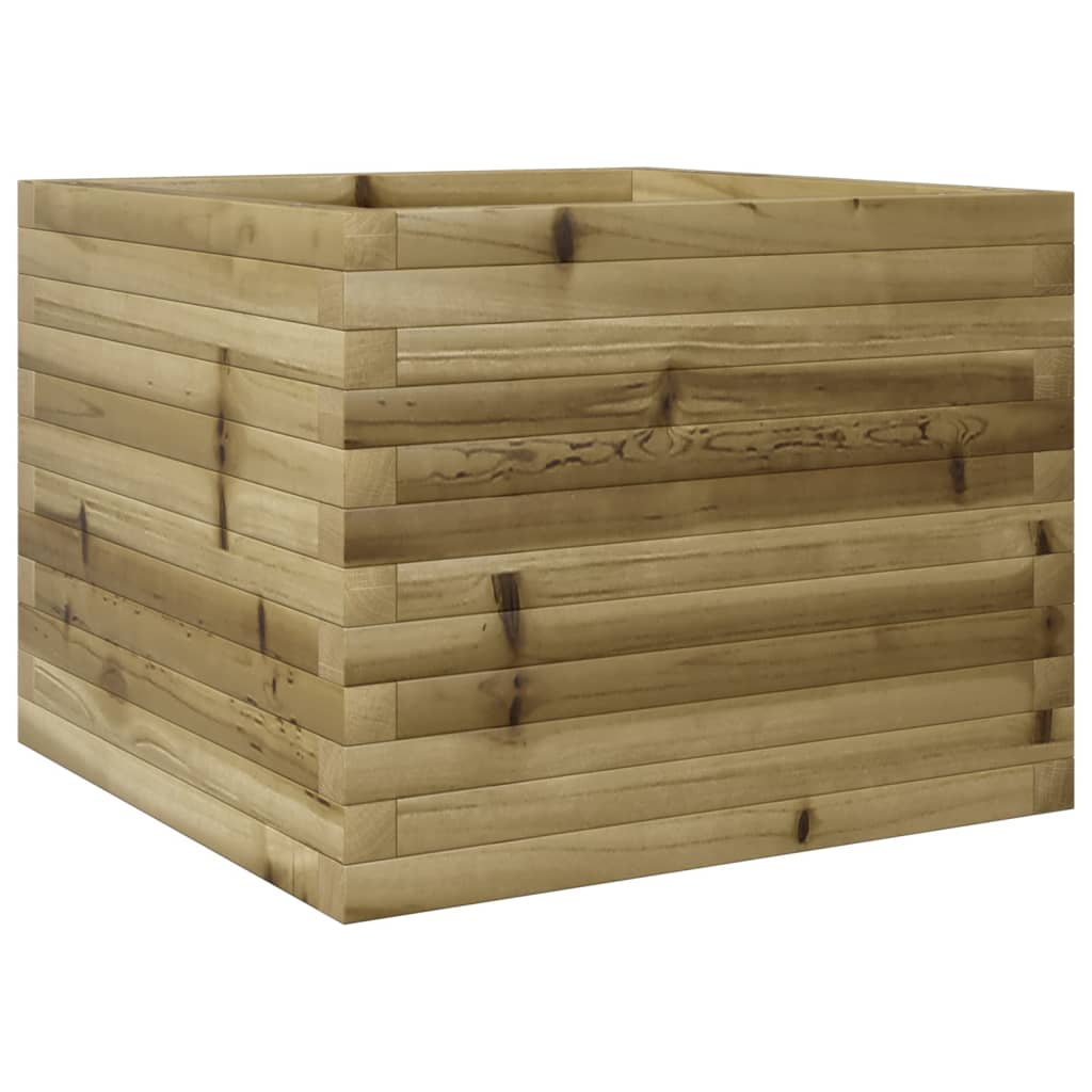 Fioriera da Giardino 60x60x45,5 cm in Legno di Pino Impregnato 847252