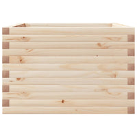 Fioriera da Giardino 70x70x45,5 cm in Legno Massello di Pino 847253