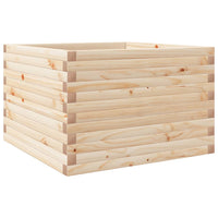 Fioriera da Giardino 70x70x45,5 cm in Legno Massello di Pino 847253