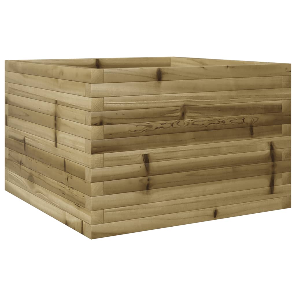 Fioriera da Giardino 70x70x45,5 cm in Legno di Pino Impregnato 847257