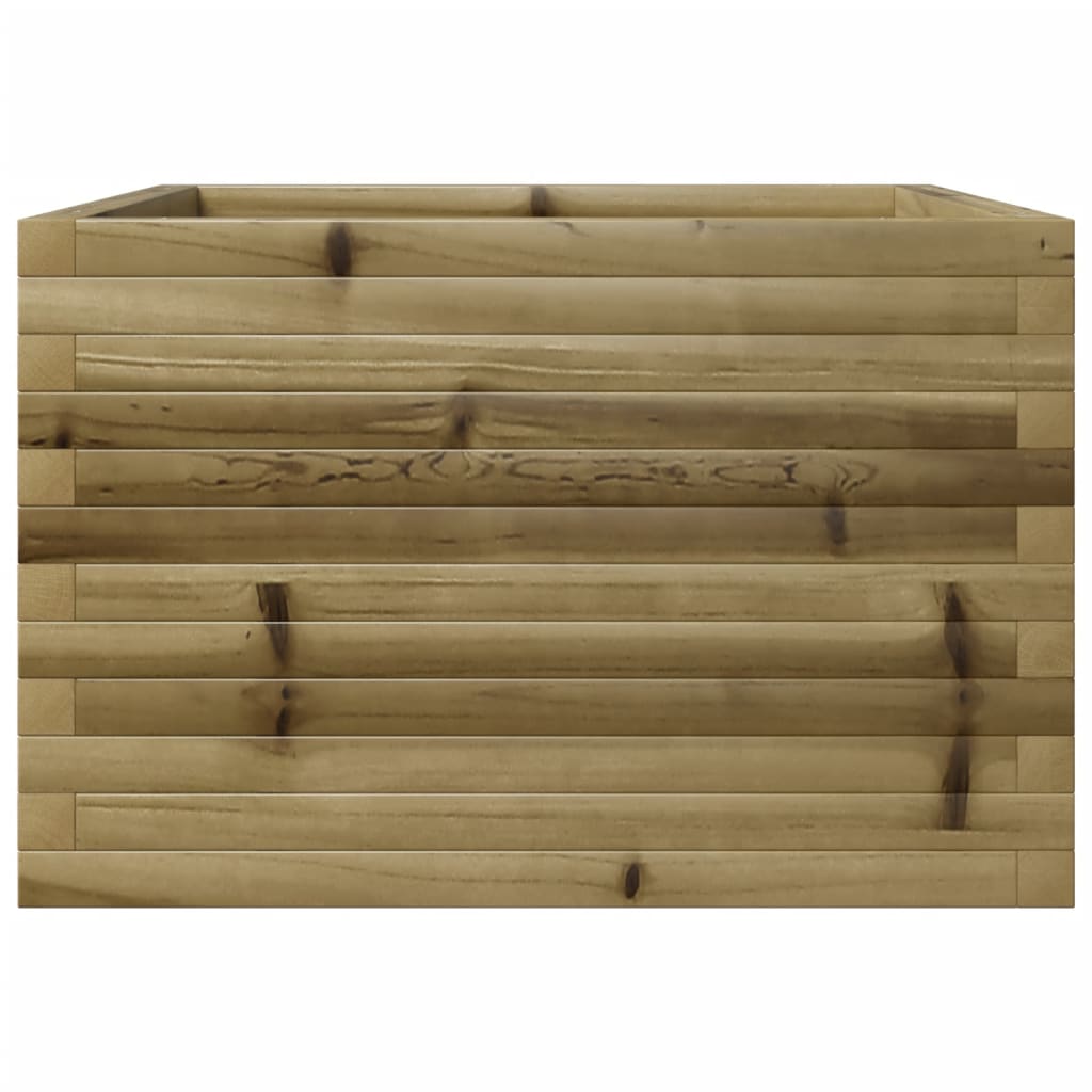 Fioriera da Giardino 70x70x45,5 cm in Legno di Pino Impregnato 847257