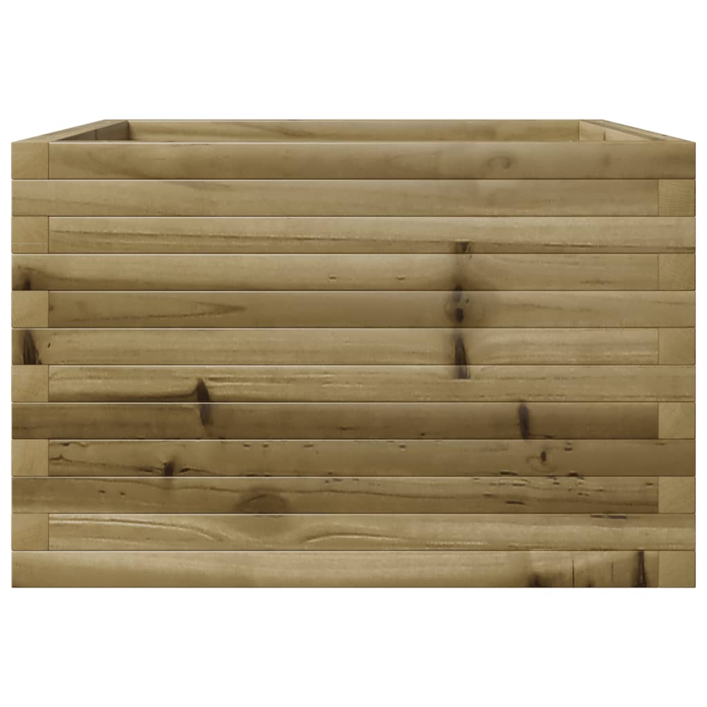 Fioriera da Giardino 70x70x45,5 cm in Legno di Pino Impregnato 847257