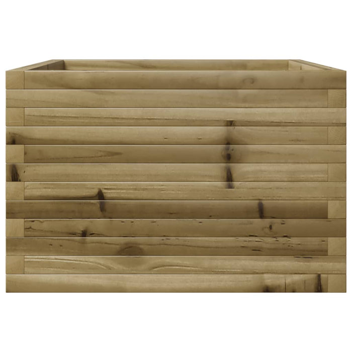 Fioriera da Giardino 70x70x45,5 cm in Legno di Pino Impregnato 847257