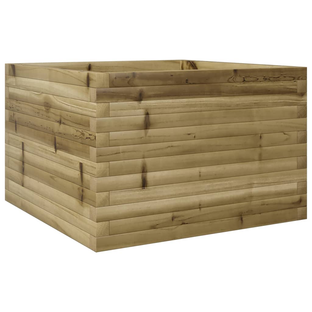 Fioriera da Giardino 70x70x45,5 cm in Legno di Pino Impregnato 847257