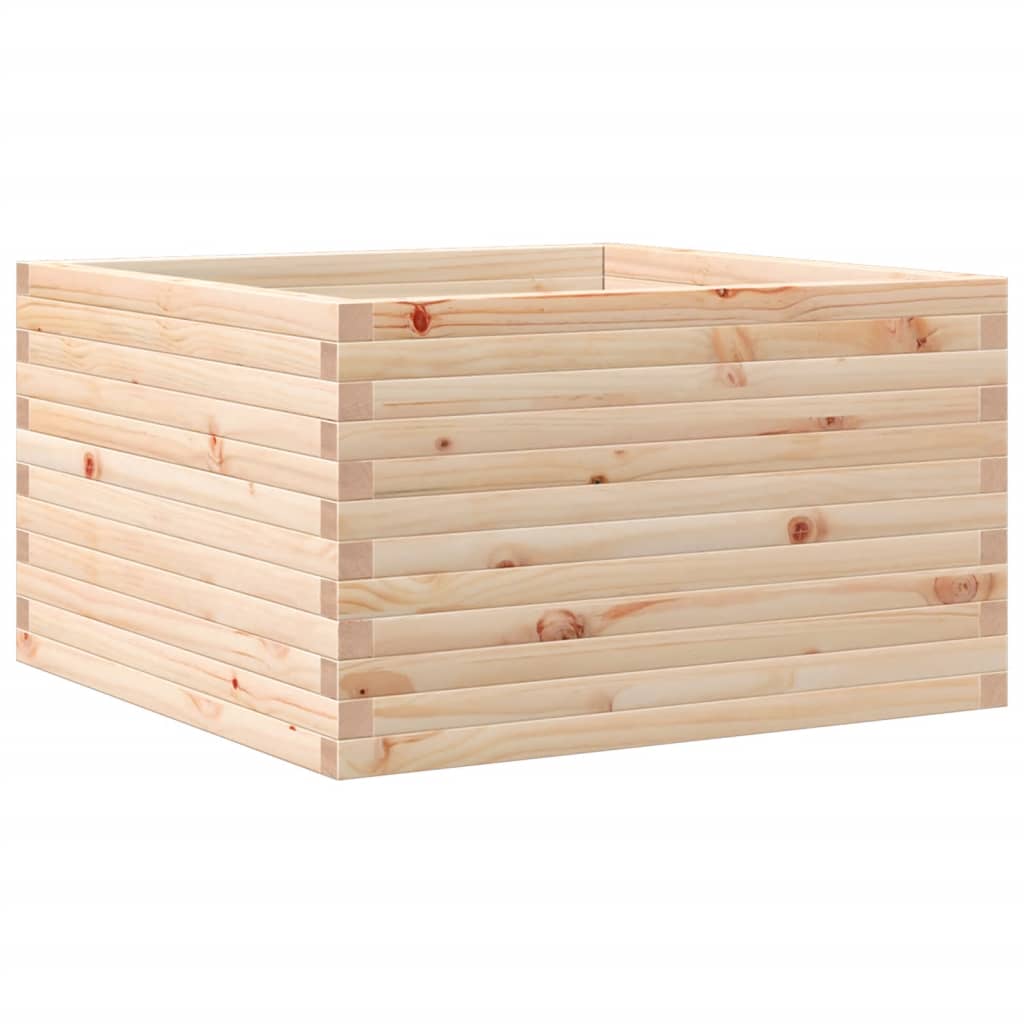 Fioriera da Giardino 80x80x45,5 cm in Legno Massello di Pino 847258