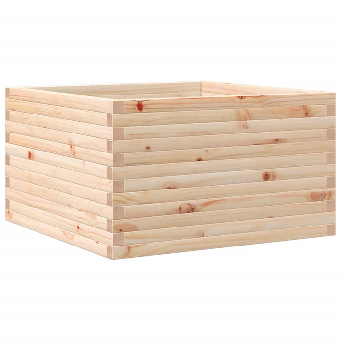 Fioriera da Giardino 80x80x45,5 cm in Legno Massello di Pino 847258