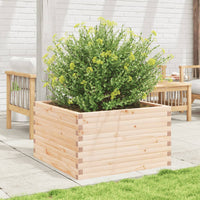 Fioriera da Giardino 80x80x45,5 cm in Legno Massello di Pino 847258