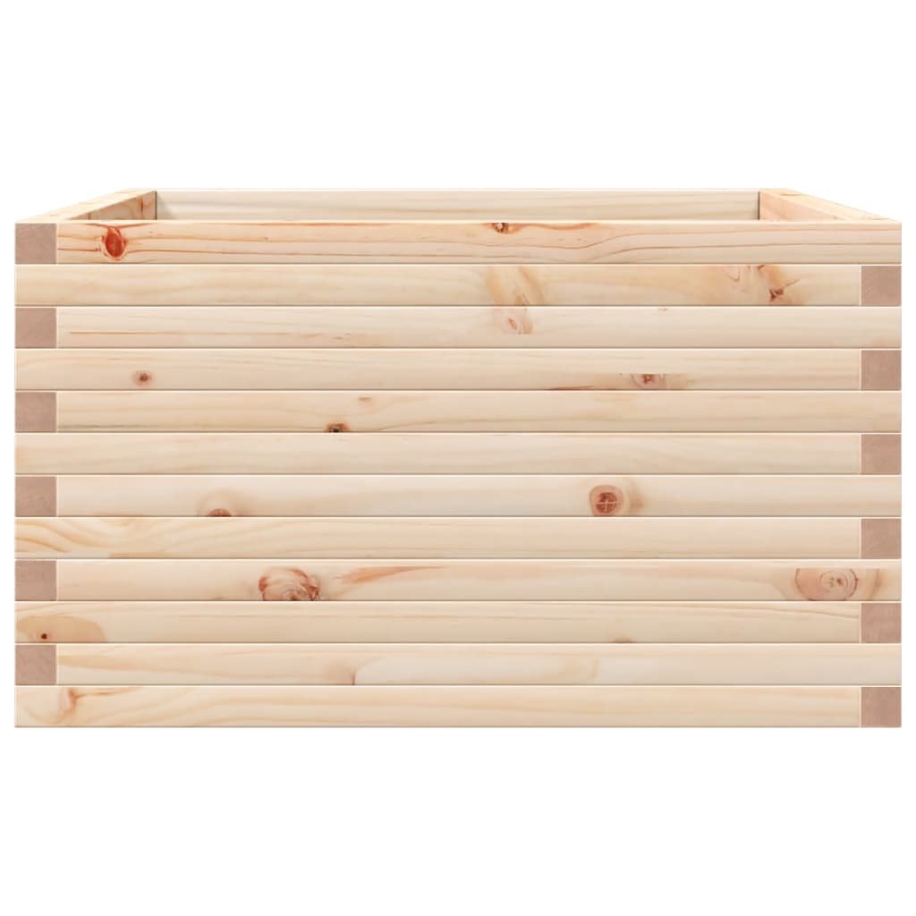 Fioriera da Giardino 80x80x45,5 cm in Legno Massello di Pino 847258