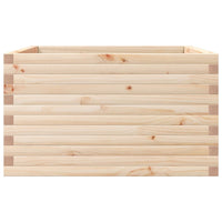 Fioriera da Giardino 80x80x45,5 cm in Legno Massello di Pino 847258