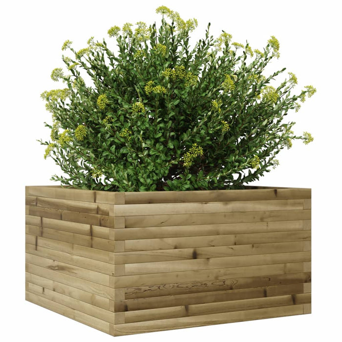 Fioriera da Giardino 80x80x45,5 cm in Legno di Pino Impregnato 847262