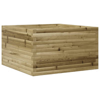 Fioriera da Giardino 80x80x45,5 cm in Legno di Pino Impregnato 847262