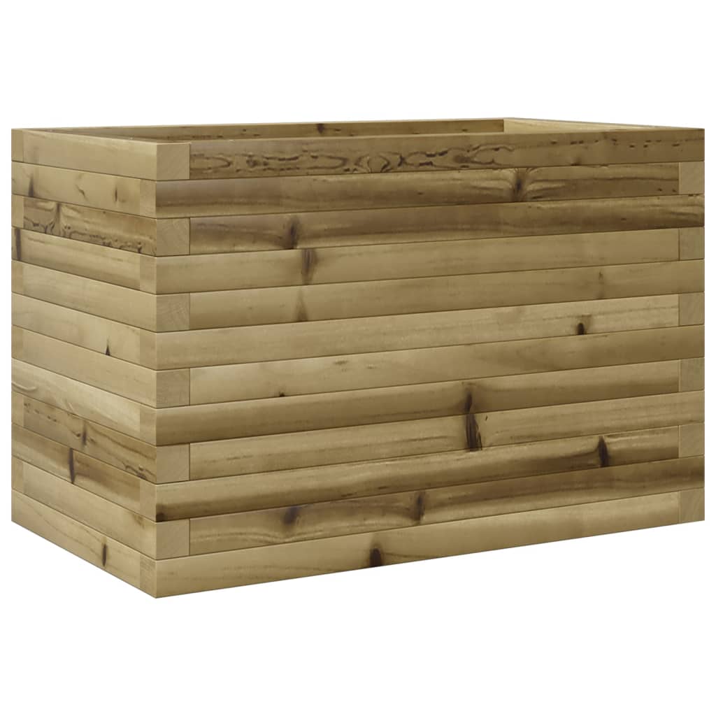 Fioriera da Giardino 70x40x45,5 cm in Legno di Pino Impregnato 847267