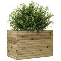 Fioriera da Giardino 70x40x45,5 cm in Legno di Pino Impregnato 847267