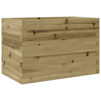 Fioriera da Giardino 70x40x45,5 cm in Legno di Pino Impregnato 847267