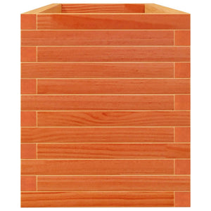 Fioriera Giardino 110x40x45,5cm Legno Massello Pino 847275