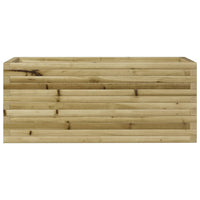 Fioriera da Giardino 110x40x45,5 cm in Legno di Pino Impregnato 847277