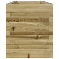 Fioriera da Giardino 110x40x45,5 cm in Legno di Pino Impregnato 847277