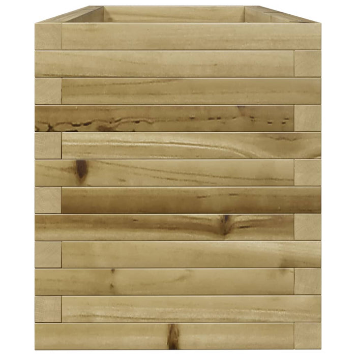 Fioriera da Giardino 110x40x45,5 cm in Legno di Pino Impregnato 847277