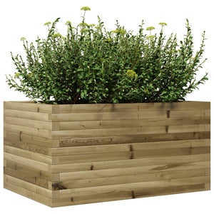 Fioriera da Giardino 90x60x45,5 cm in Legno di Pino Impregnato 847282