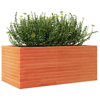 Fioriera da Giardino 110x60x45,5 cm in Legno Massello di Pino 847285