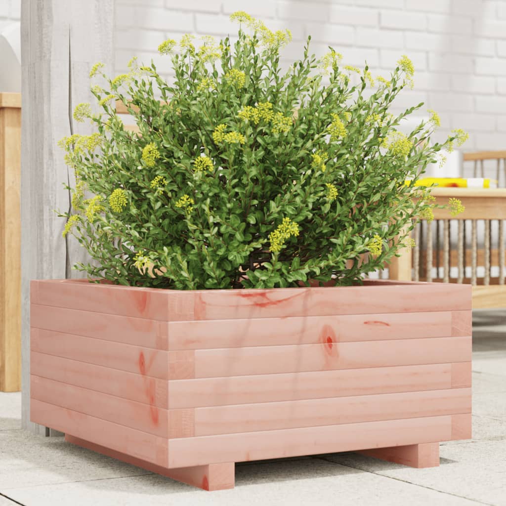 Fioriera da Giardino 50x50x26,5 cm in Legno Massello di Douglas 847296