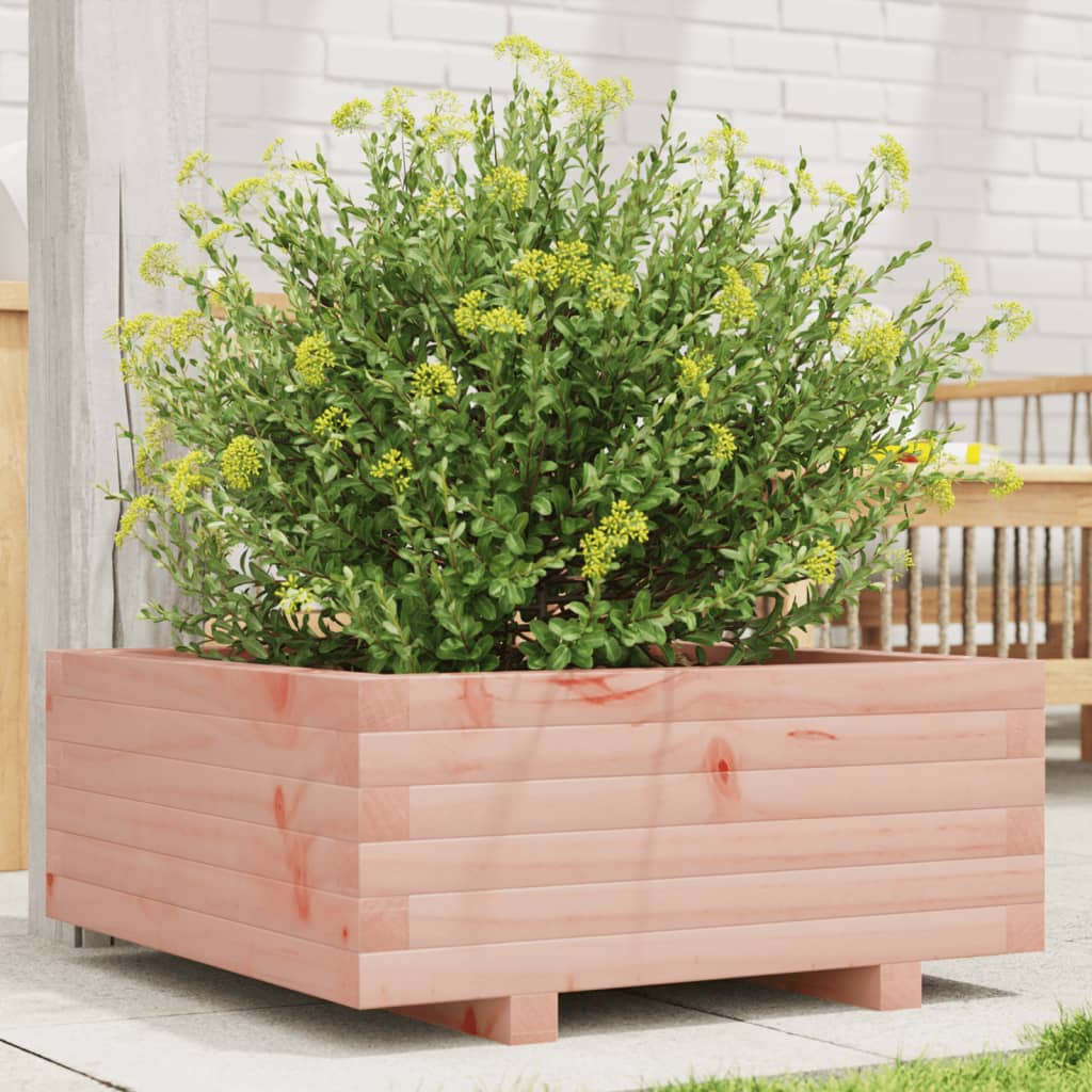 Fioriera da Giardino 60x60x26,5 cm in Legno Massello di Douglas 847301