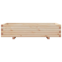 Fioriera da Giardino 110x60x26,5 cm in Legno Massello di Pino 847348