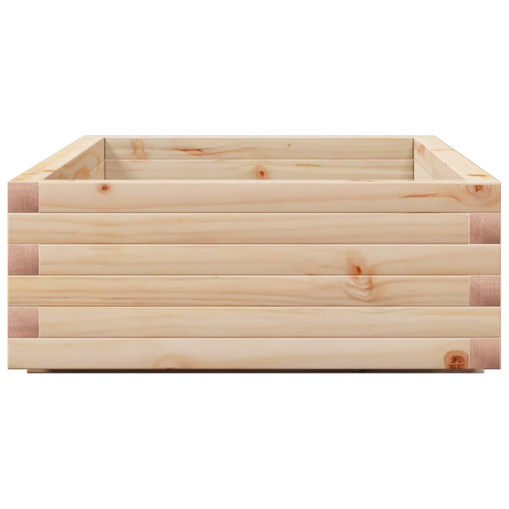 Fioriera da Giardino 110x60x26,5 cm in Legno Massello di Pino 847348