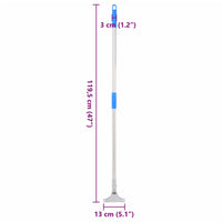 Manici per Tergipavimento 119,5cm in Acciaio e Plastica 4008374