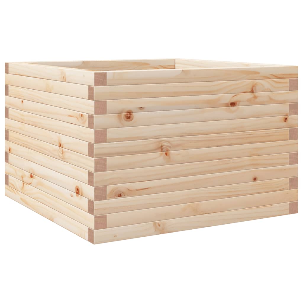 Fioriera da Giardino 70x70x46 cm in Legno Massello di Pino 3282414