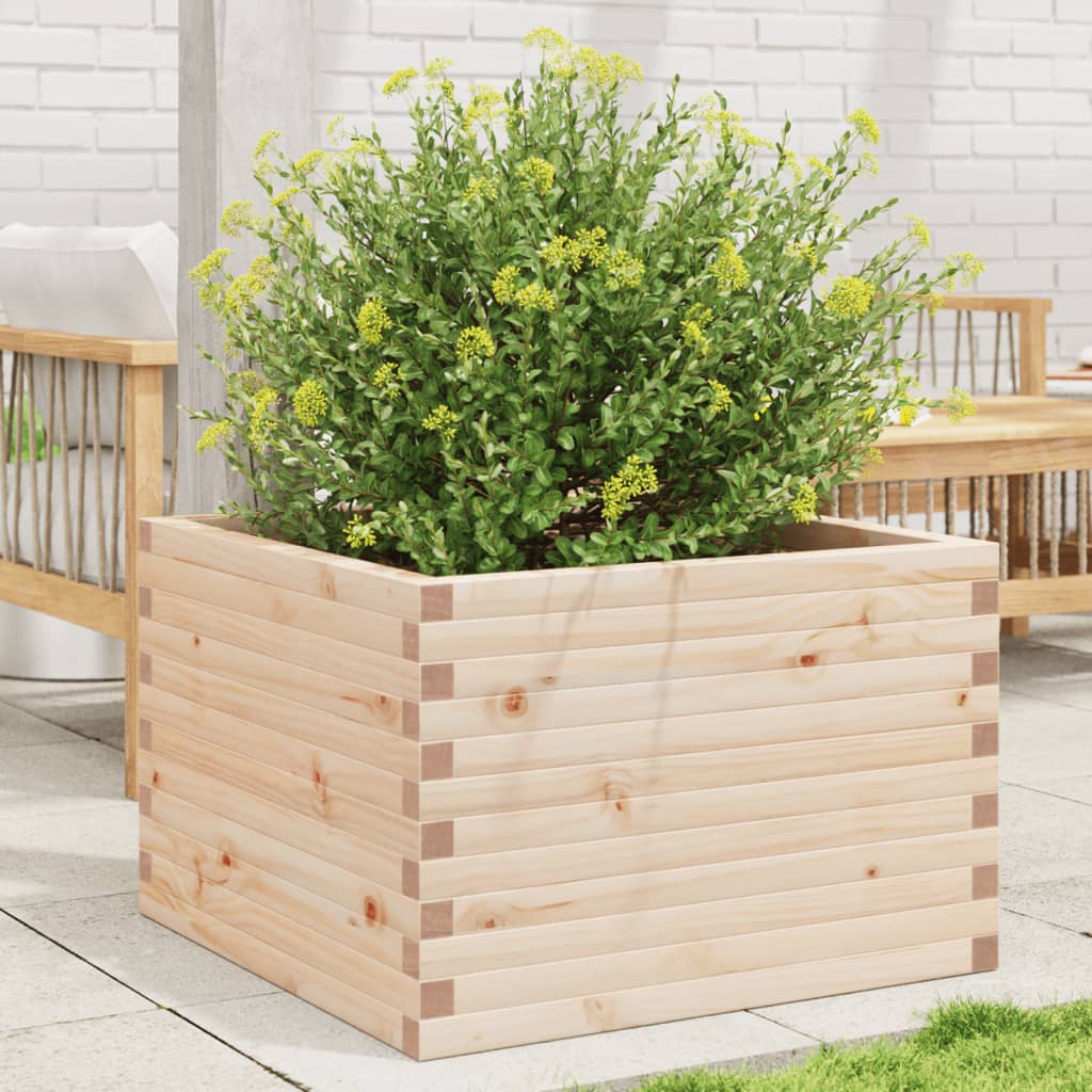 Fioriera da Giardino 70x70x46 cm in Legno Massello di Pino 3282414