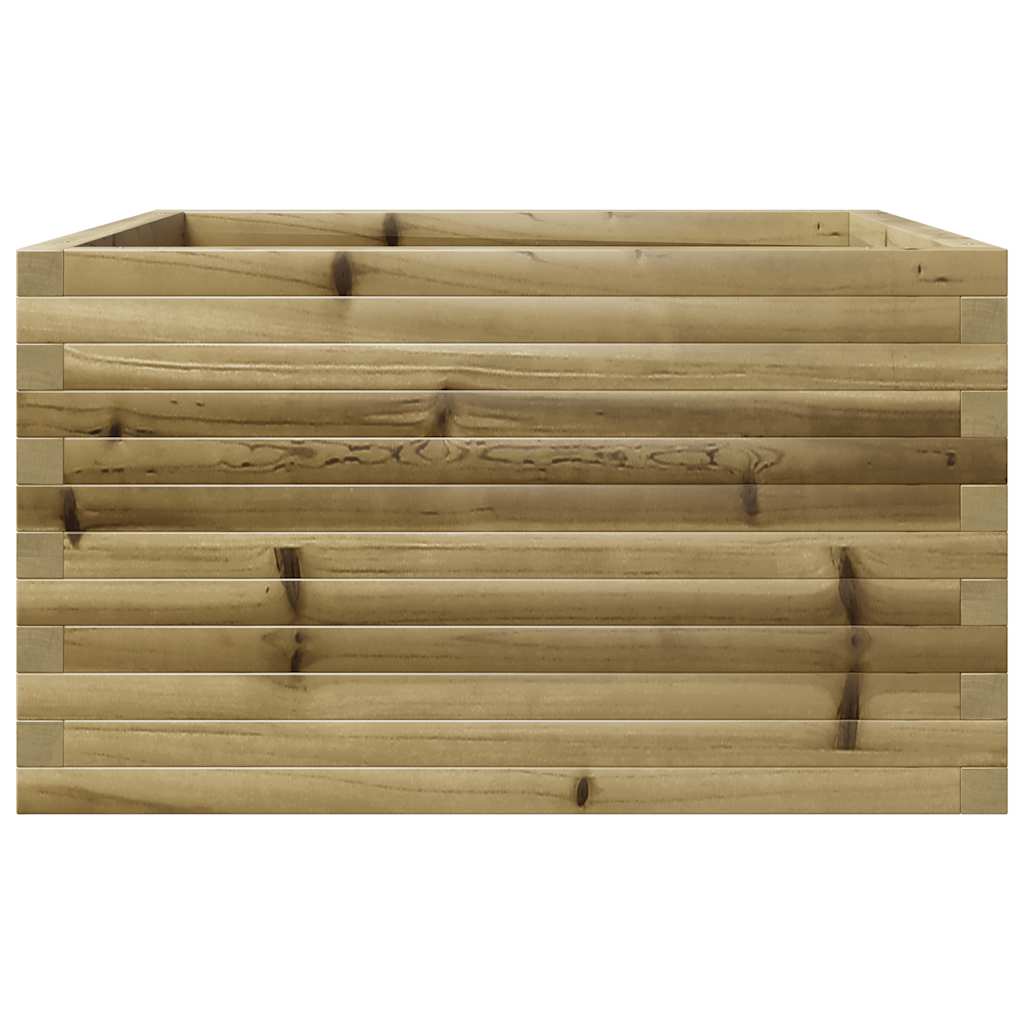 Fioriera da Giardino 80x80x46 cm in Legno di Pino Impregnato 3282423