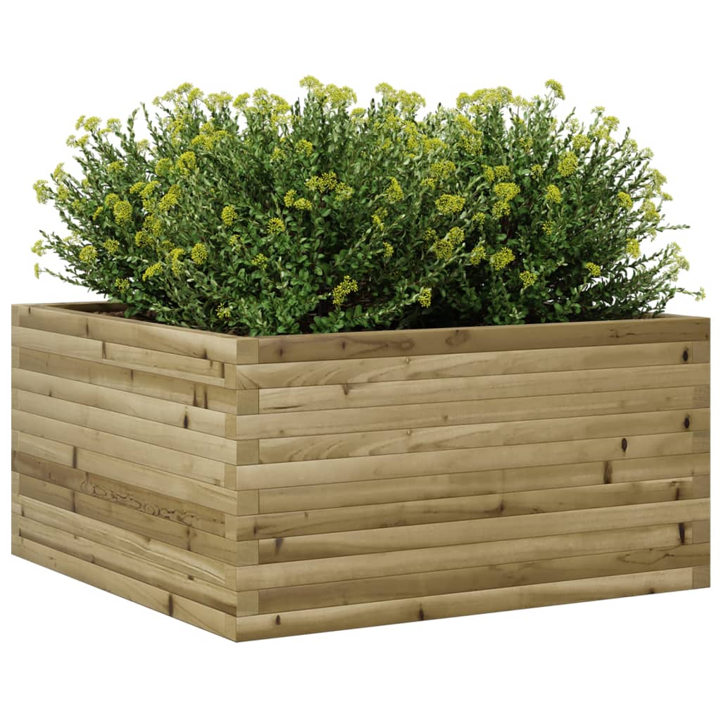 Fioriera da Giardino 90x90x46 cm in Legno di Pino Impregnato 3282428