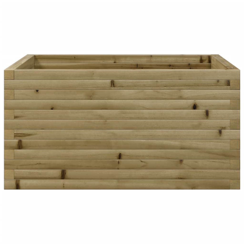 Fioriera da Giardino 90x90x46 cm in Legno di Pino Impregnato 3282428