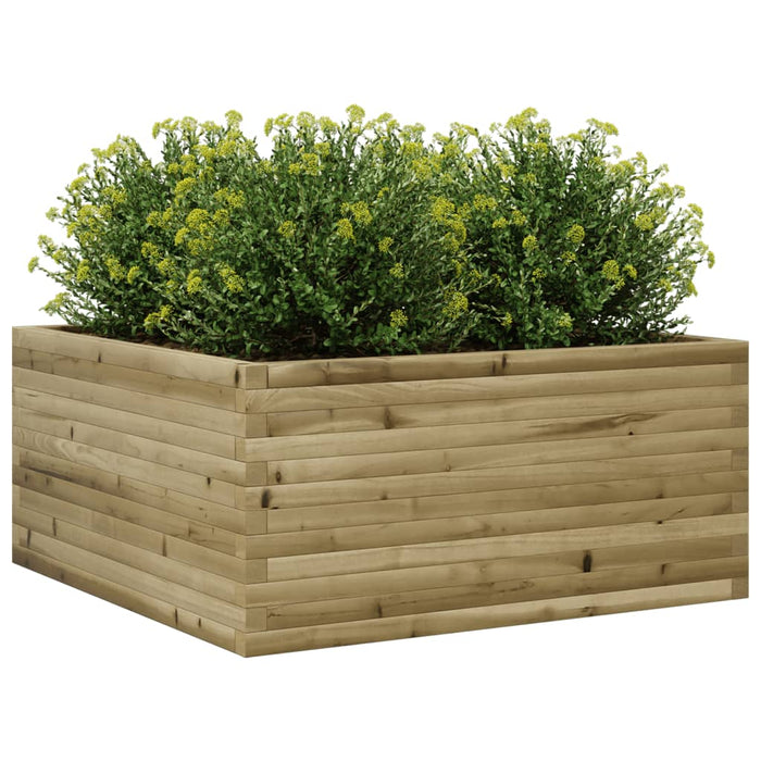 Fioriera da Giardino 100x100x46 cm in Legno di Pino Impregnato 3282433