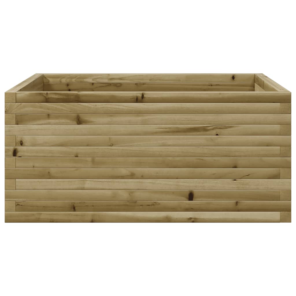 Fioriera da Giardino 100x100x46 cm in Legno di Pino Impregnato 3282433