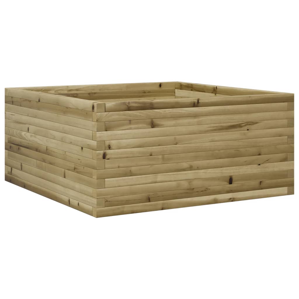 Fioriera da Giardino 100x100x46 cm in Legno di Pino Impregnato 3282433